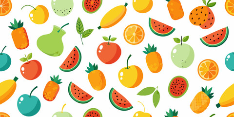 seamless background with vegetables