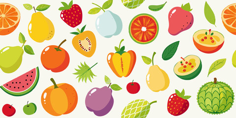 seamless pattern with easter eggs