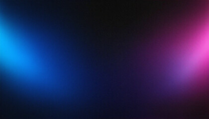 Dynamic blue and pink neon lights illuminate a textured, dark background.  No objects; gradient effect creates intense, energetic atmosphere.