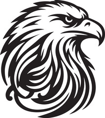 Eagle head vector art and logo design