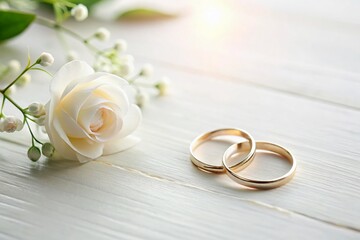 Romantic Minimalist Marriage Signs for Elegant Weddings and Celebrations