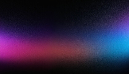 Obraz premium Textured surface illuminated by pink, purple, and blue neon gradient. No people. Dark background. Creates a vibrant, dreamy atmosphere.