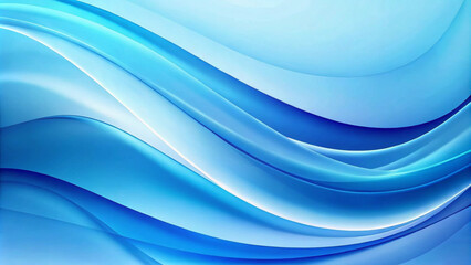 Fototapeta premium Abstract background with blue slingshots in different shades and shapes. Abstract soft blue wave background. 3d blue background with blue lines curved wavy sparkle with copy space for text. 