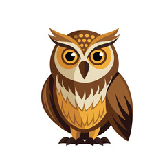 Fototapeta premium owl on a branch