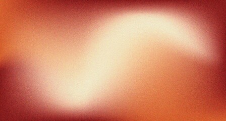 Grainy background red orange  yellow abstract glowing color wave dark backdrop noise texture banner poster header design