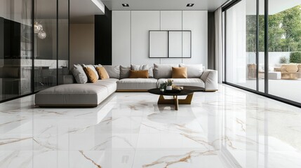 luxury white breccia marble stone showing beautiful mineral veins for interior decoration. natural breccia marbel tiles for wall and floor finishing, Emperador premium glossy slab stone.