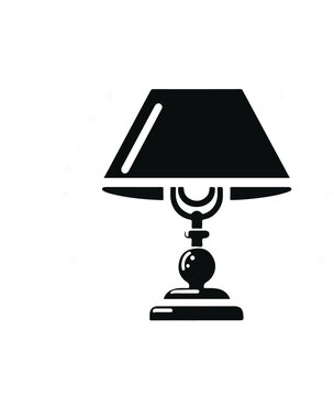 recommend clip art: table lamp vector