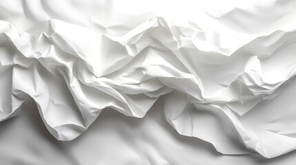 sheet of white paper, providing a textured and detailed background with visible creases
