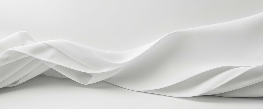 3D Light White Background