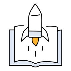 Fototapeta premium Global Innovation Icon. Transparent PNG Illustration of a Light Bulb and Globe