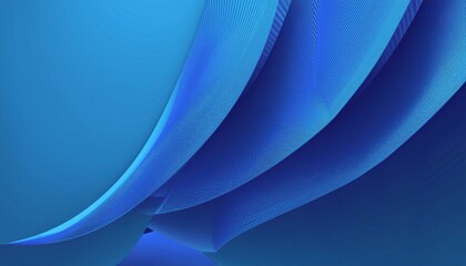 blue abstract 3d design against colored background