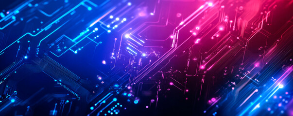 Obraz premium Background in a modern technical style with abstract lines reminiscent of data networks. Suitable for IT companies or technology related websites.