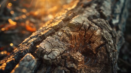 Close Up of a Tree Trunk
