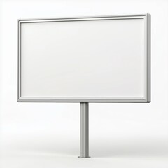 signpost on isolated white background