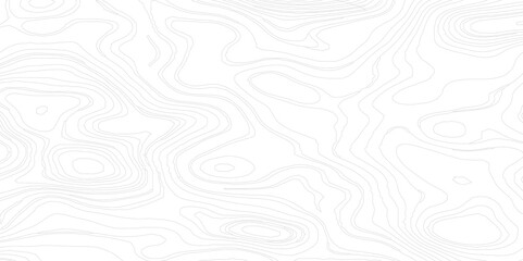 Obraz premium Black on white contours vector topography stylized height of the lines. The concept of a conditional geography scheme and the terrain path. Ultra wide size. Map on land vector terrain Illustration.