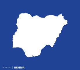 High Detailed Vector Map - Nigeria