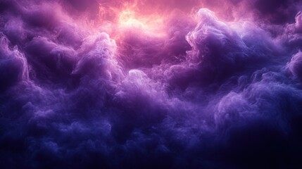 Fototapeta premium Enchanting Purple Lilac Smoke Background Perfect for Halloween Themed Designs and Mystical Imagery.