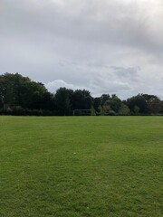 Obraz premium football pitch