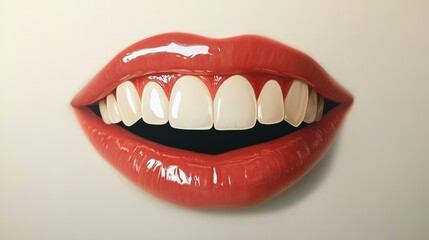 Fototapeta premium Whitening tooth and dental health