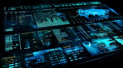 A photo of a financial statement with key figure