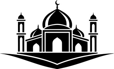 mosque vector illustration