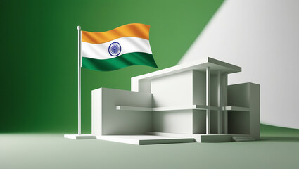 Republic Day Celebration of India concept