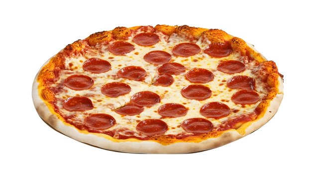 A delicious pepperoni pizza, perfect for a casual dinner.