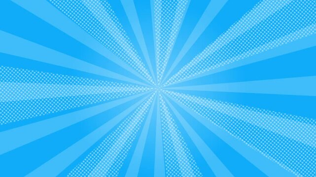 Blue rays background animation