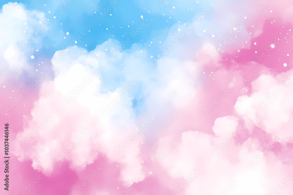 Canvas Prints soft watercolor gradient background design
