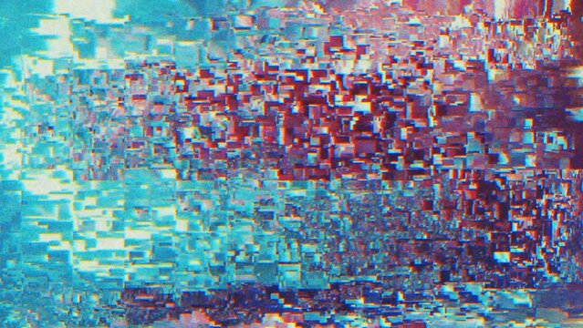 Pixelated Glitch Horizontal Transitions Pack in 4k & Full HD [30 transitions]