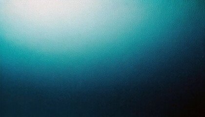 Obraz premium Teal and deep blue gradient. No objects; solid background. Evokes calmness, serenity. Abstract underwater feeling; no people.