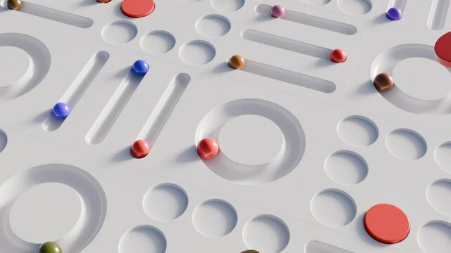 4K animation of satisfying random loops