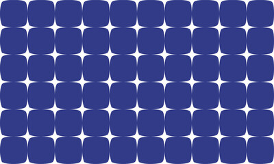 background with spheres, seamless pattern with round squares with star, blue tone and white round block checkerboard repeat pattern, replete image, design for fabric printing