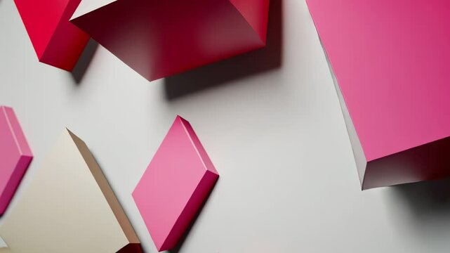 pink and white paper