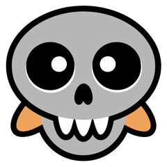 Fototapeta premium Skull Illustrations Design for Outdoor t-shirt Design