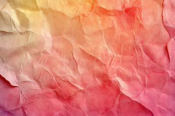 Fototapeta premium vibrant and textured abstract paper backgrounds in pink, orange, and yellow hues for artistic designs