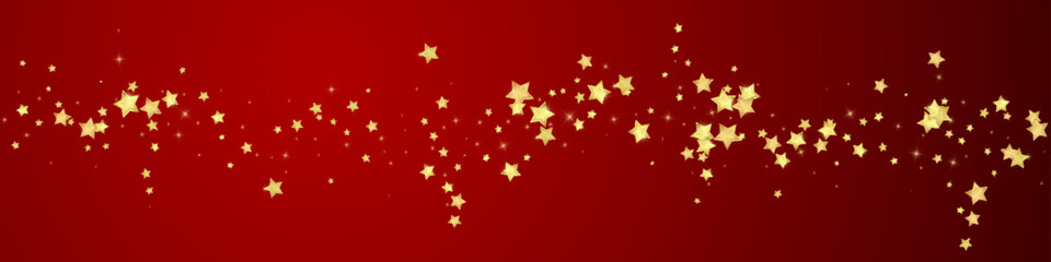 Magic stars vector overlay.  Gold stars scattered