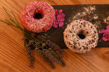 two donuts