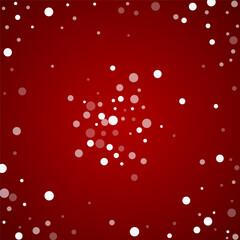Beautiful snowfall christmas background. Subtle
