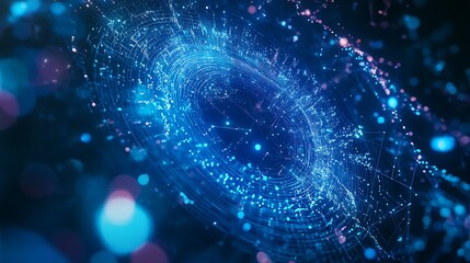 Obraz premium Reflective brilliance defines this sleek logo, offering space for text 