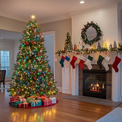  Cozy Christmas Living Room