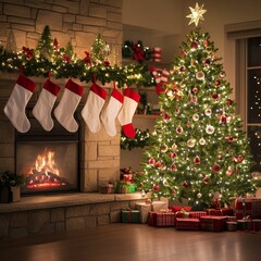  Cozy Christmas Living Room