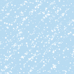 Snowfall overlay christmas background. Subtle
