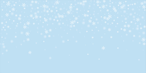 Beautiful snowfall christmas background. Subtle