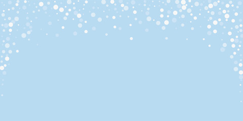 Fototapeta premium Beautiful snowfall christmas background. Subtle