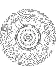 Flowers Coloring Pages For Adules