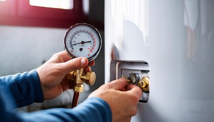 fixing a water heater