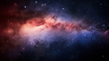 Fototapeta premium Stunning Galaxy Background with Stars and Nebulae