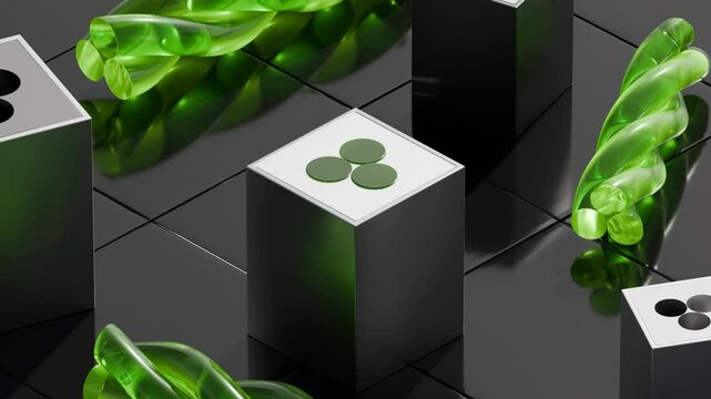 Invisible Cut Fit 3D animation