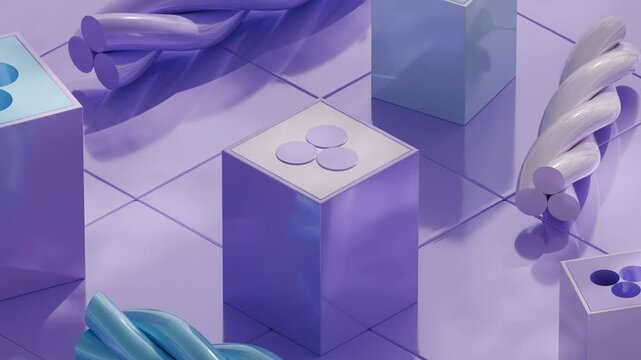 Invisible Cut Fit 3D animation